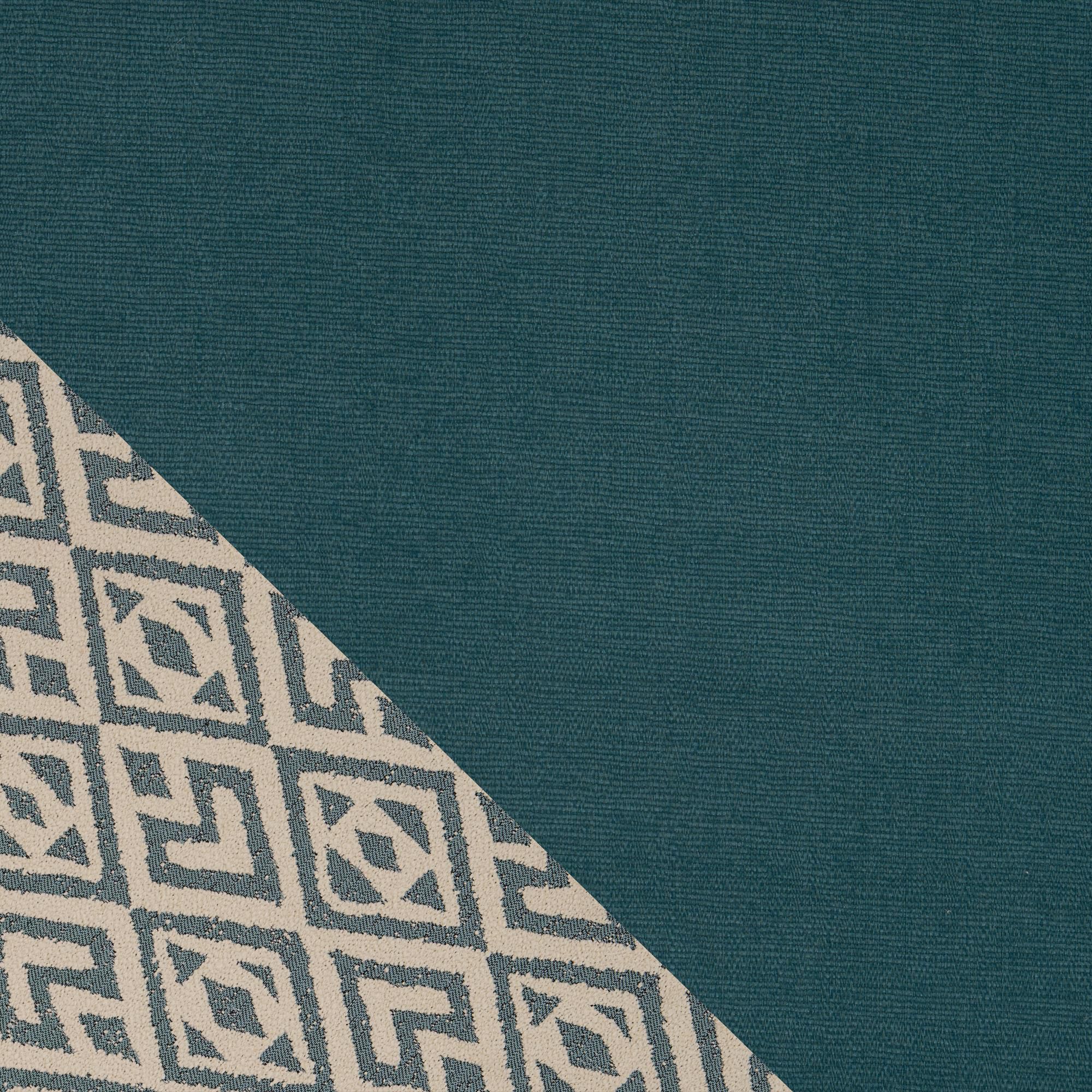 Lisbon aqua bozar hearts - Fabric