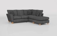 Theo Fabric 2 Corner 1 Right Hand Facing Chaise Standard Back Sofa | Theo Sofa Range | ScS