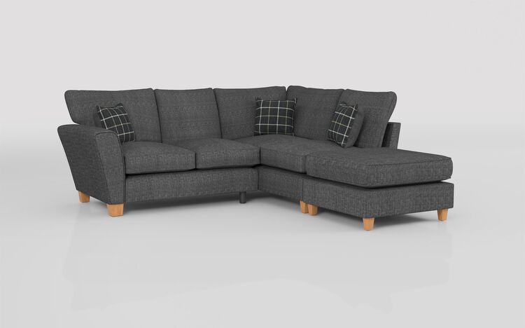 Theo Fabric 2 Corner 1 Right Hand Facing Chaise Standard Back Sofa | Theo Sofa Range | ScS
