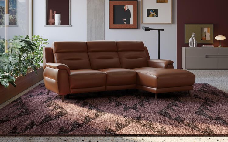 Casalecchio 3 Seater Sofa with Right Hand Facing Lounger | Casalecchio Sofa Range | ScS