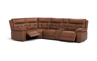 Belford 1 Corner 3 Power Recliner Sofa with Console | Belford Sofa Range | ScS