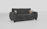 Aspen Fabric 4 Seater Standard Back Sofa
