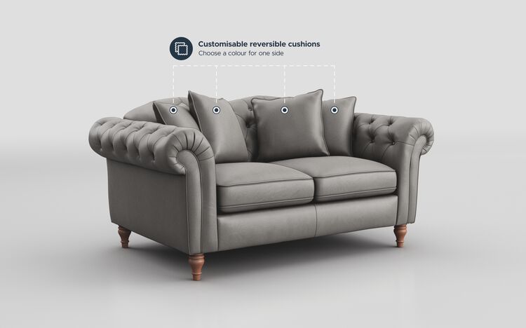 Regina Leather 2 Seater Sofa | Regina Sofa Range | ScS