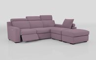 Crostolo 3 Corner 1 Left Hand Facing Power Recliner and Right Hand Facing Chaise Sofa with Ottoman | Crostolo Sofa Range | ScS