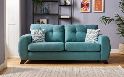 Aspen Express 4 Seater Standard Back Sofa | Aspen Sofa Range | ScS