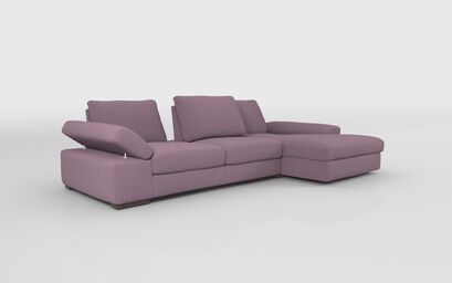 Savazza 4 Seater Sofa with Adjustable Back Rest Right Hand Facing Lounger | Savazza Sofa Range | ScS
