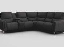 Valbiano 2 Corner 2 Power Recliner Sofa with Left Hand Facing Console | Valbiano Sofa Range | ScS