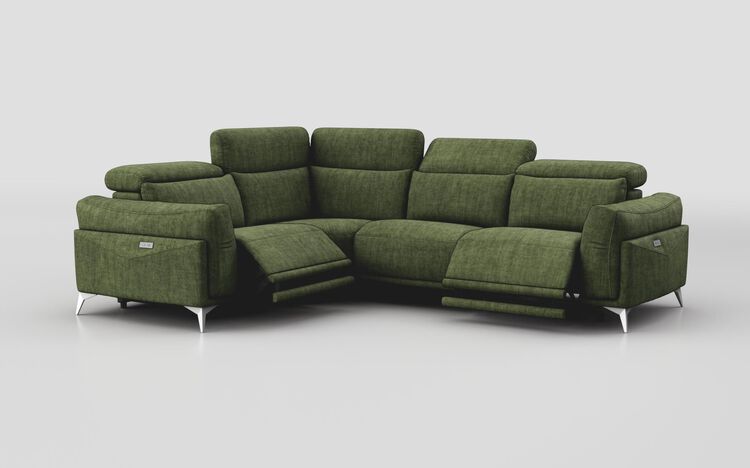 Gattolino 1 Corner 2 Power Sofa with Manual Head Tilt | Gattolino Sofa Range | ScS