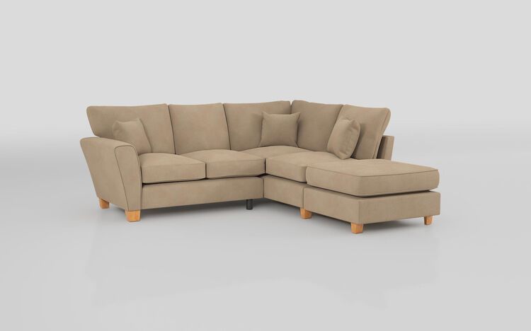 Tenbury 2 Corner 1 Right Hand Facing Chaise Standard Back Sofa | Tenbury Sofa Range | ScS