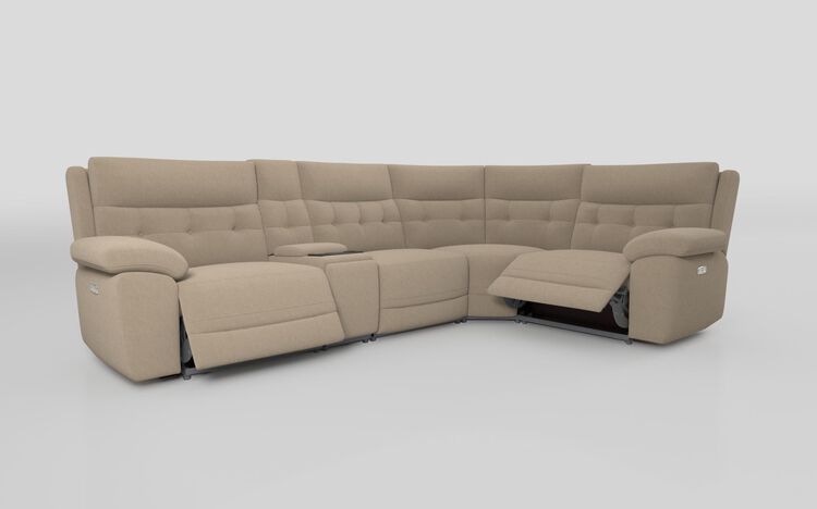 Belford 3 Corner 1 Power Recliner with Media Unit and Power Head Tilt | Belford Sofa Range | ScS