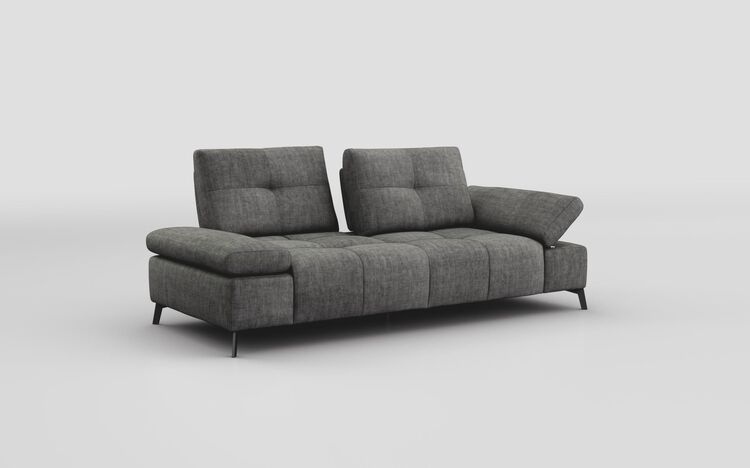 Linaro 3 Seater Sofa with Power Sliding Backrest & Adjustable Arms | Linaro Sofa Range | ScS