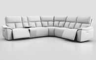 Pianello 3 Corner 3 Power Recliner Sofa with Console & Power Head Tilt | Pianello Sofa Range | ScS