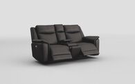 Savio 2 Seater Power Recliner Sofa with Media Console & Silver Charging Pad | Savio Sofa Range | ScS
