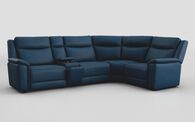 Savio 3 Corner 1 Sofa with Media Console & Black Charging Pad | Savio Sofa Range | ScS