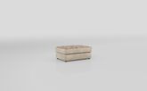 Living Esme Fabric Patterned Top Banquette Footstool
