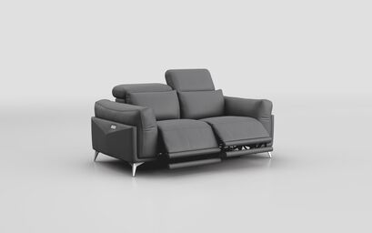 Gattolino 2 Seater Power Recliner Sofa with Manual Head Tilt | Gattolino Sofa Range | ScS