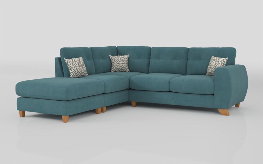 Aspen 1 Corner 2 Left Hand Facing Chaise Standard Back Sofa