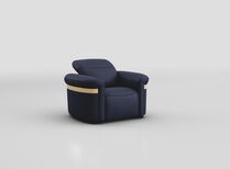 Voltana Armchair with Manual Head Tilt & Gold Trim | Voltana Sofa Range | ScS