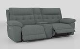Belford 3 Seater Power Recliner Sofa with Media Console and Power Head Tilt