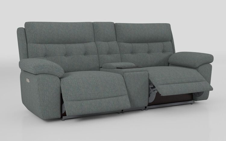 Belford 3 Seater Power Recliner Sofa with Media Console and Power Head Tilt | Belford Sofa Range | ScS