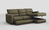 Tredozio 4 Seater Sofa with Sliding Footrest & Right Hand Facing Storage Lounger