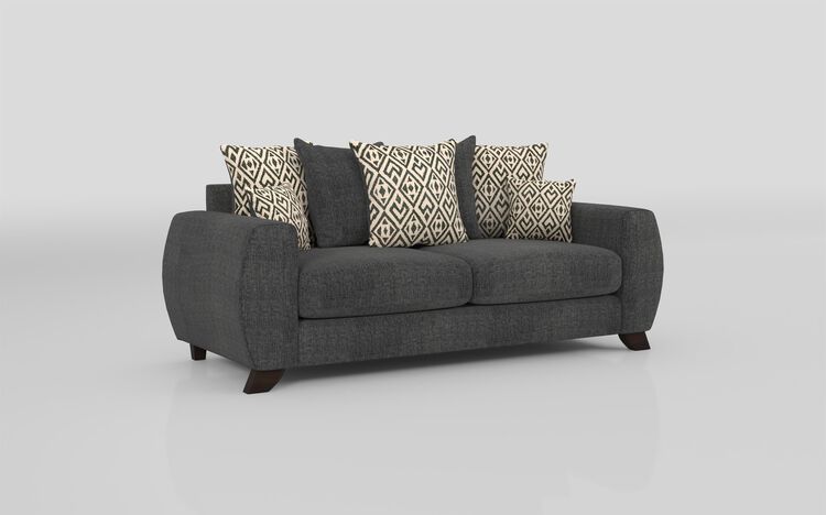 Aspen Fabric 4 Seater Scatter Back Sofa | Aspen Sofa Range | ScS