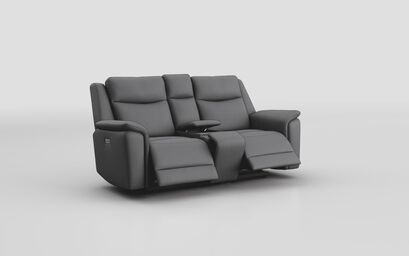 Savio 2 Seater Power Recliner Sofa with Console | Savio Sofa Range | ScS