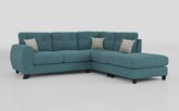 Aspen 2 Corner 1 Right Hand Facing Chaise Standard Back Sofa
