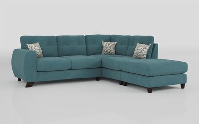 Aspen 2 Corner 1 Right Hand Facing Chaise Standard Back Sofa | Aspen Sofa Range | ScS