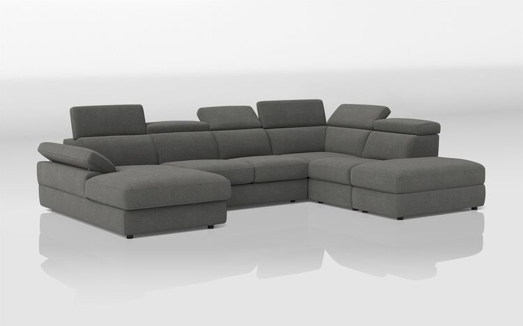 Quercioli 2 Corner 2 with Left Hand Facing Sofa Bed & Right Hand Facing Open End | Quercioli Sofa Range | ScS