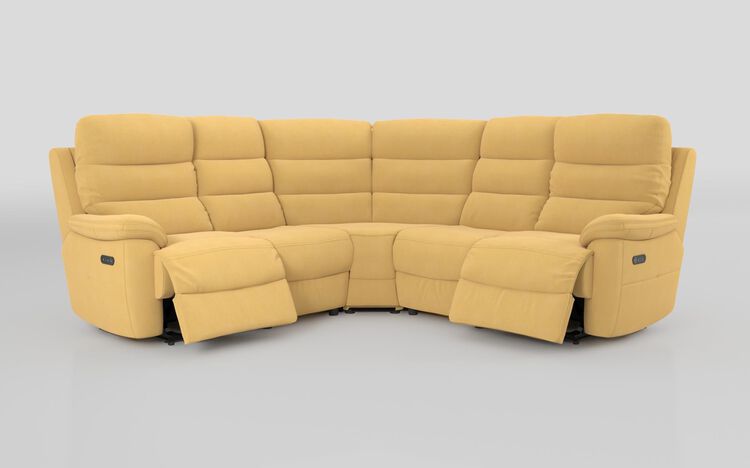 Ossett 2 Corner 2 Power Sofa with Head Tilt | Ossett Sofa Range | ScS