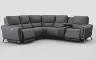 Valbiano 2 Corner 2 Power Recliner with Right Hand Facing Console | Valbiano Sofa Range | ScS