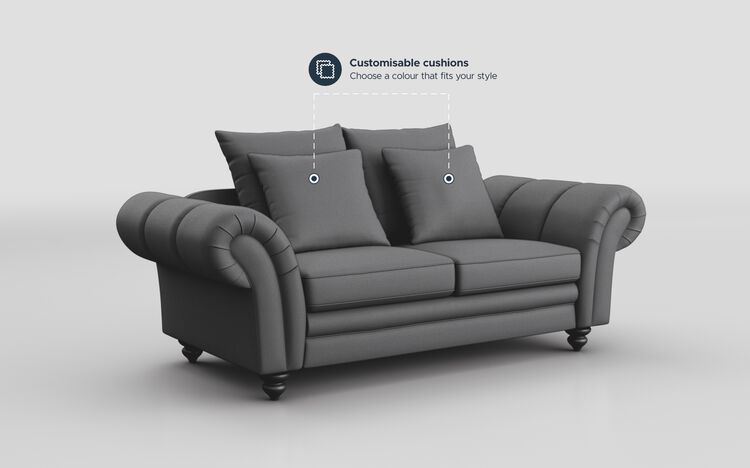 Sorbara 2 Seater Scatter Back Sofa | Sorbara Sofa Range | ScS