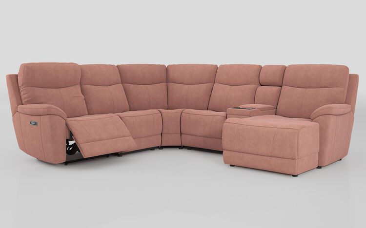 Eldwick 3 Corner 3 Left Hand Facing Power Right Hand Facing Console & Chaise Sofa with Head Tilt & L | Eldwick Sofa Range | ScS