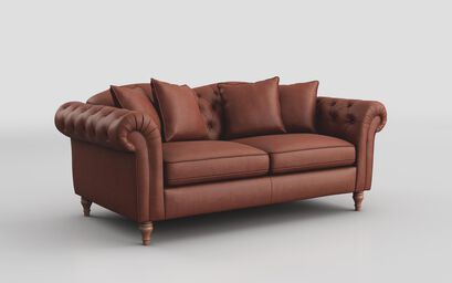 Regina Leather 3 Seater Sofa | Regina Sofa Range | ScS