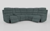 Ossett 2 Corner 2 Power Sofa with Left Hand Facing Console & Head Tilt