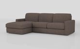 Barete Large Arm 4 Seater Sofa Bed with Left Hand Facing Large Lounger