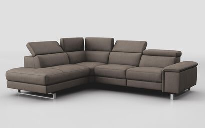 Viserba 2 Corner 3 Sofa with Left Hand Facing Chaise & Manual Head Tilt | Viserba Sofa Range | ScS
