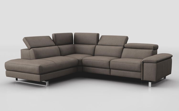 Viserba 2 Corner 3 Sofa with Left Hand Facing Chaise & Manual Head Tilt | Viserba Sofa Range | ScS