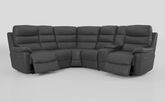 Ossett 2 Corner 2 Power Sofa with Right Hand Facing Console & Head Tilt