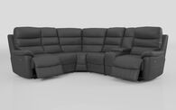 Ossett 2 Corner 2 Power Sofa with Right Hand Facing Console & Head Tilt | Ossett Sofa Range | ScS
