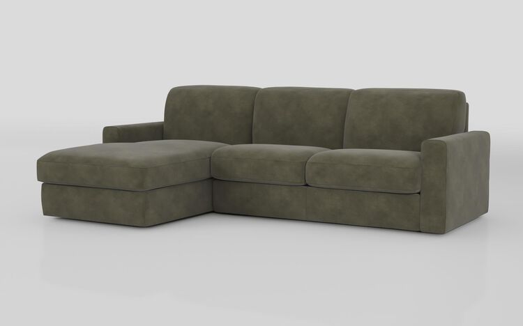 Barete Large Arm 4 Seater Sofa Bed with Left Hand Facing Large Lounger | Barete Sofa Range | ScS