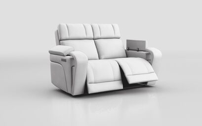 Adstock 2 Seater Power Recliner With Power Head Tilt | Adstock Sofa Range | ScS