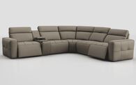 Geminiano 2 Corner 2 Power Recliner Sofa with Left Hand Facing Console | Geminiano Sofa Range | ScS