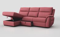Sogliano 3 Seater Sofa With Drawer & Left Hand Facing Storage Chaise | Sogliano Sofa Range | ScS