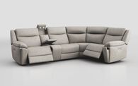 Villa 3 Corner 1 Power Recliner Sofa & Console with Lights | Villa Sofa Range | ScS