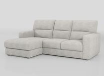 Corneto 4 Seater Sofa with Sliding Footrest & Left Hand Facing Lounger | Corneto Sofa Range | ScS
