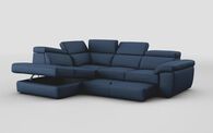 Bagnara 1 Corner 2 Left Hand Facing Storage Chaise with Sliding Footrest & Manual Head Tilt | Bagnara Sofa Range | ScS