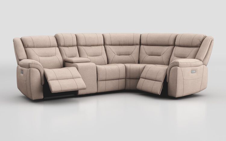 Ainsdale 2 Corner 1 Power Sofa with Console | Ainsdale Sofa Range | ScS