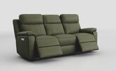 Calboli 3 Seater Power Recliner Sofa with Power Head Tilt & Lumbar